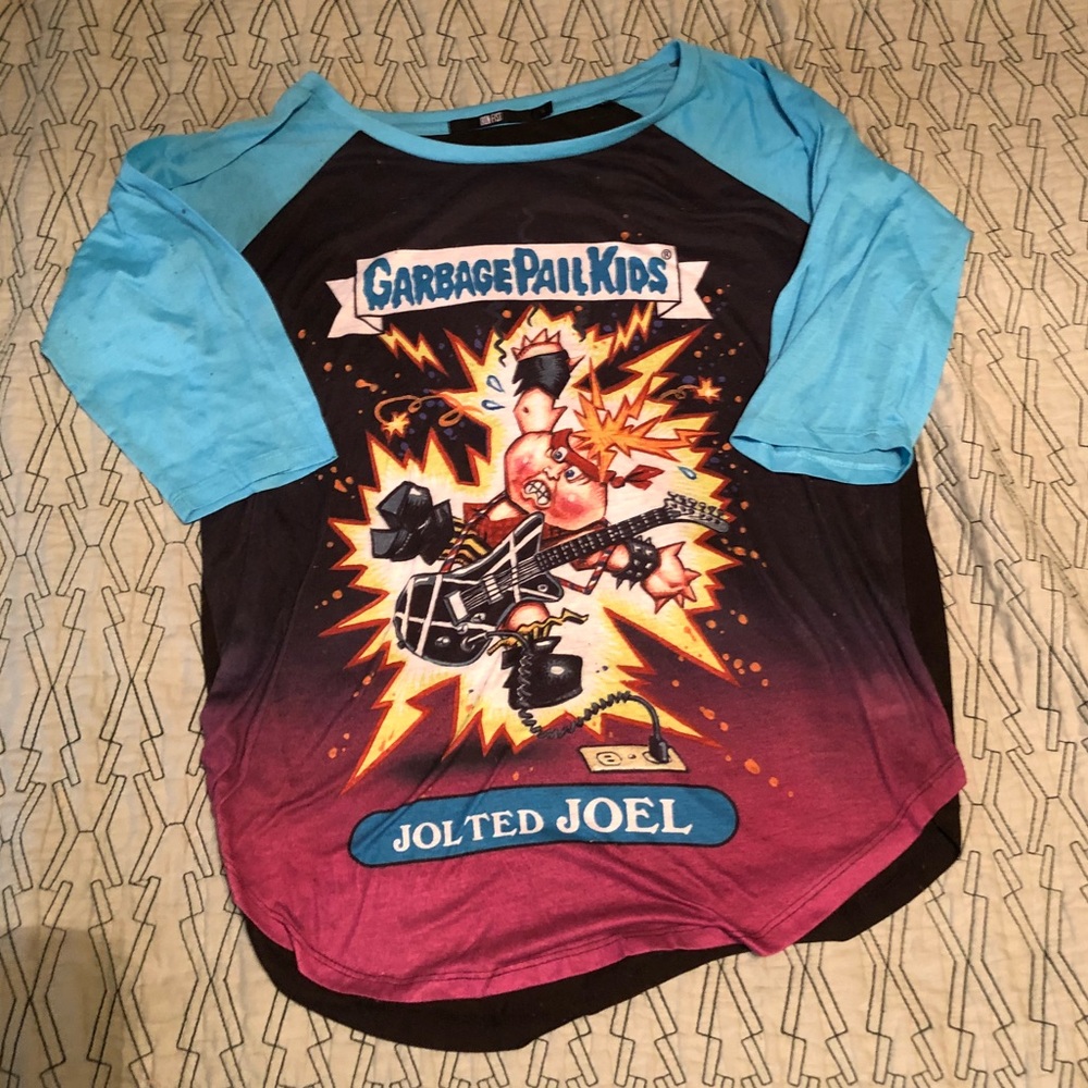 Garbage Pail Kids “Jolted Joel” shirt